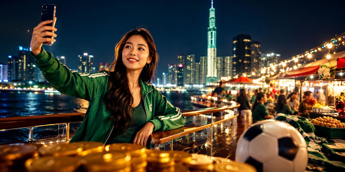 Người hâm mộ xem bóng đá và tham khảo kèo cá cược tại chợ đêm TP Hồ Chí Minh